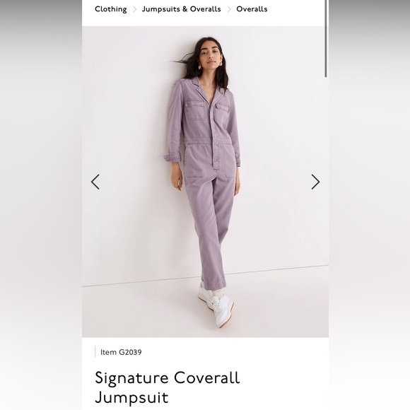 Madewell Signature Coverall Jumpsuit - Picture 10 of 11